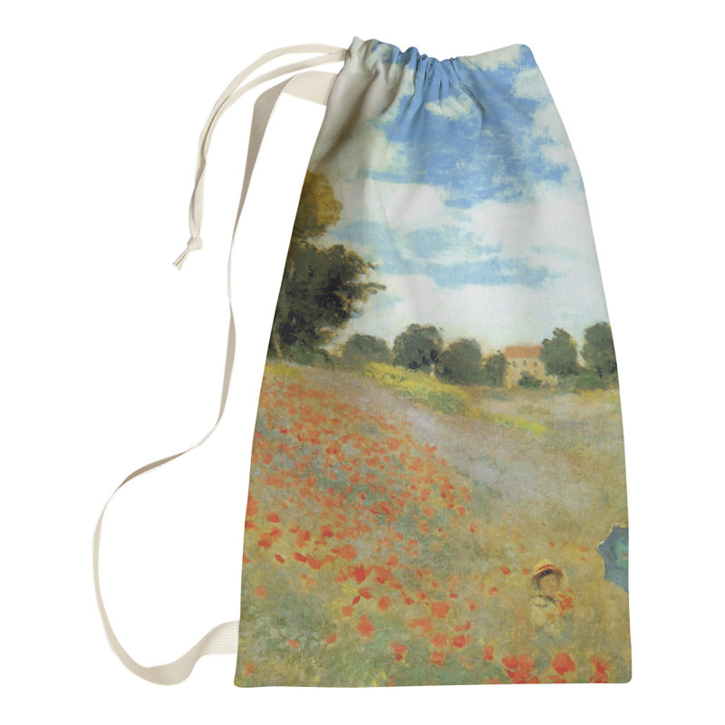 Mane Fabric Laundry Bag with Handles, Small ( 64" H x 20" W x 1.5" D)