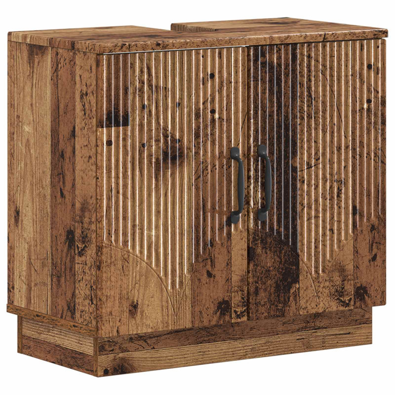 Bathroom Storage Furniture Set, Old Wood