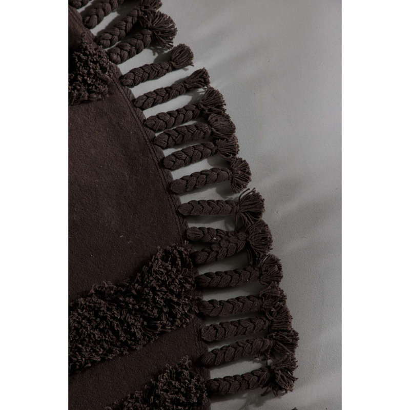 Round 200 cm x 200 cm Hand Woven Area Rug