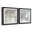 Misty Lake - ensemble de 2 peintures encadrées-61463590-61463594