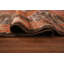 Tapis oriental brun à motif géométrique marocain 9 x 13