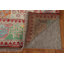 Tapis unique en laine noué à la main 6 pi 7 po x 9 pi 8 po nouvel âge en rouge / bleu / vert