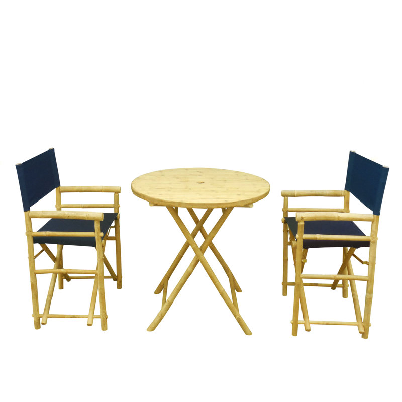 Sinta Patio Dining Set with, Indigo