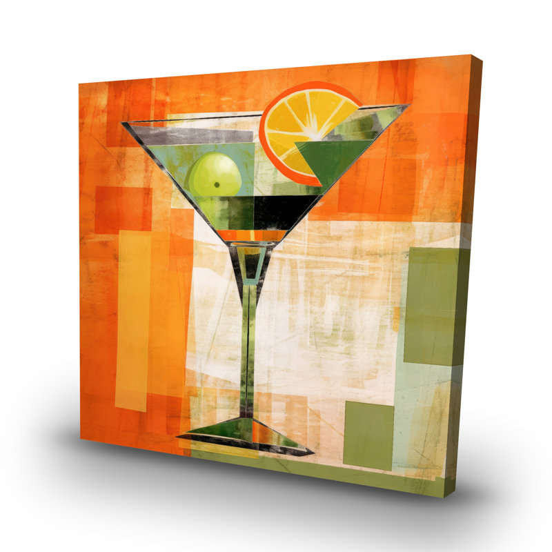Cocktail - 32"x32" art on canvas