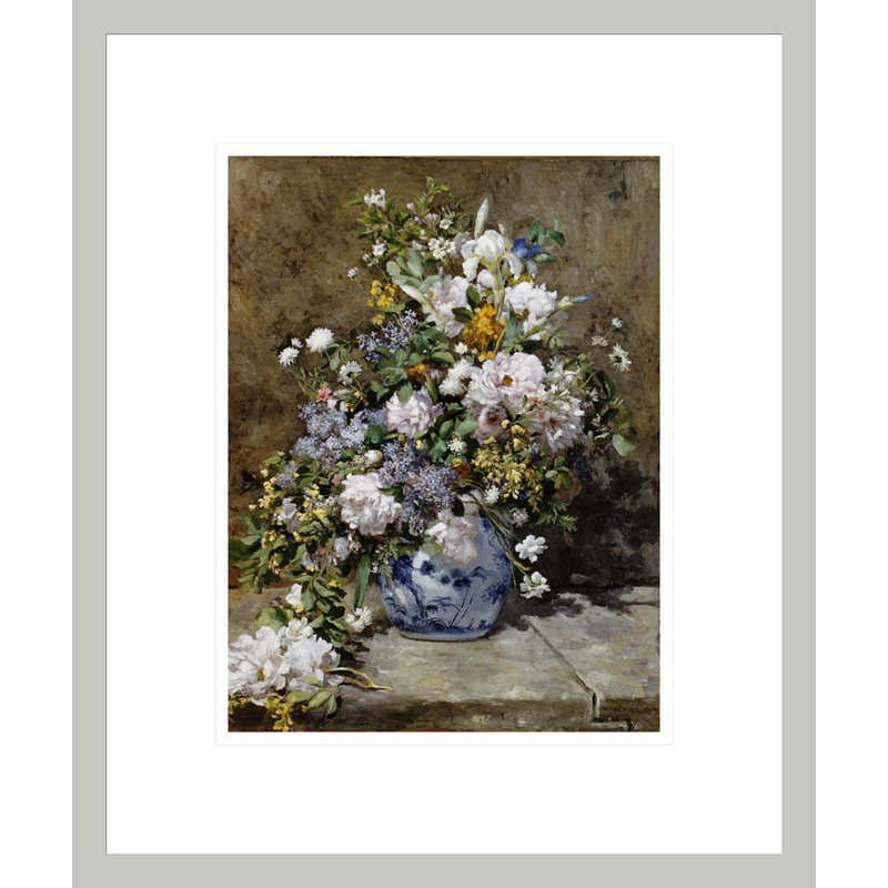 «Spring Bouquet» par Pierre-Auguste Renoir, impression giclée sur cadre, 16,41 po H x 13,75 po L