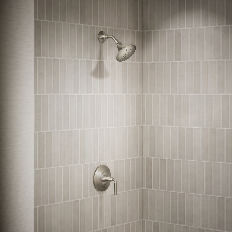 Tone Rite-Temp Pressure-Balancing Shower Faucet Trim Set 1.75 GPM, Vibrant Brushed Nickel