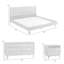 Ensemble de chambre avec lit plateforme 4 pièces Greylynn-629798363-629798181