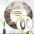 Pirley Stunning Girl By The Stairs II - Romantic Decorative Mirror, Beige Round Wall Mirror, Printed Metal Art-634135735
