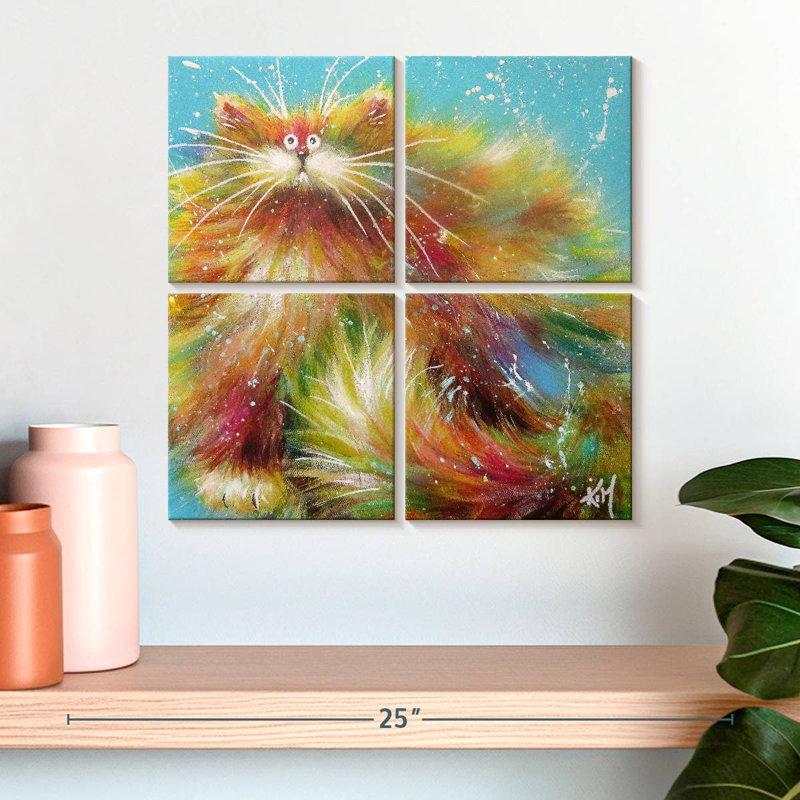 Brampt Kitty Calypso, 18'' H x 18'' W