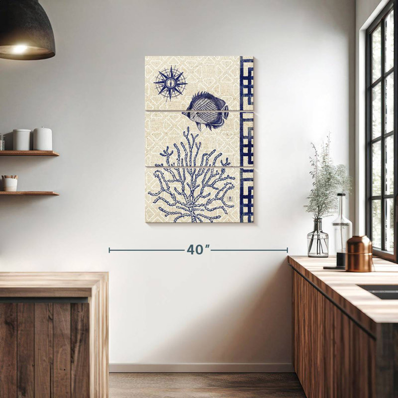 Bord de mer bleu