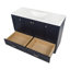 Ensemble de meuble-lavabo sur pied simple 48,5 avec plateau Emlyn-396899562