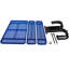 Rectangular outdoor steel picnic table-1922204463