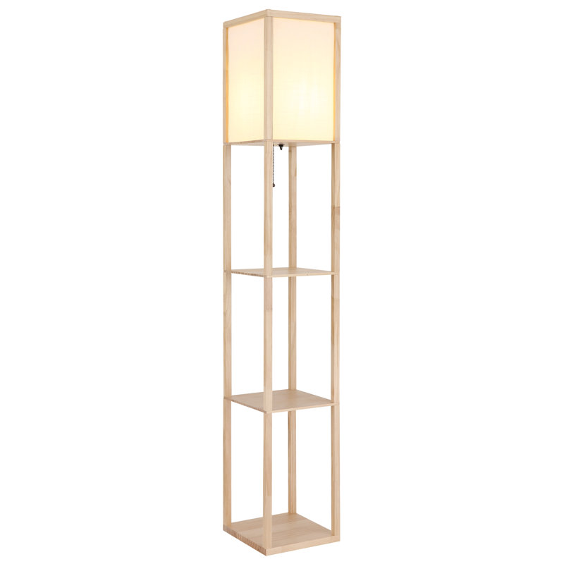 159cm Novelty Floor Lamp, Brown, White