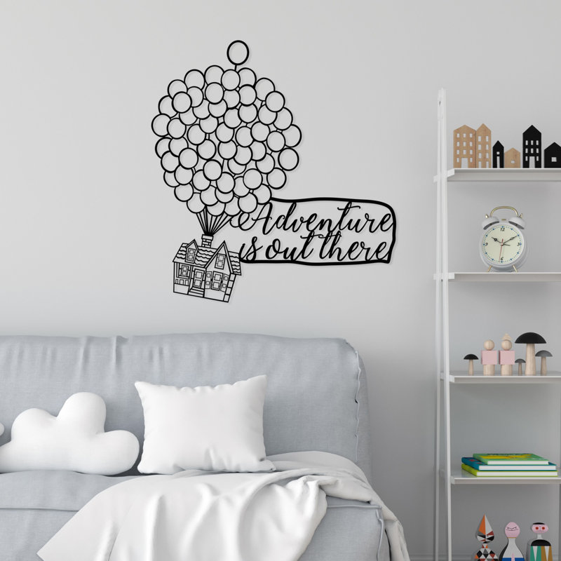 Elegant Decorative Metal Wall Accessory, Black, 25.6 x 27.6 inches | 100% Metal with 0.06 inch Thickness | Lightweight (1.7 lbs) | Perfect for Home Décor & Modern Spaces, Easy to Hang, Stylish & Durable
