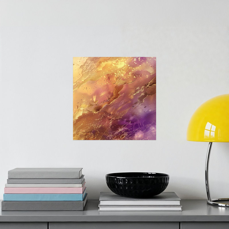Akur No Frame Print on Canvas, 25.4 cm H  x 25.4 cm W