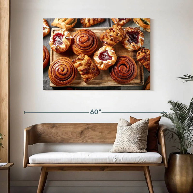 Yarlin Danish Baked Goods, 30" H x 45" W