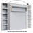 Easy-Lift Murphy Wall Bed with Bookshelf-2075734196-2067168221