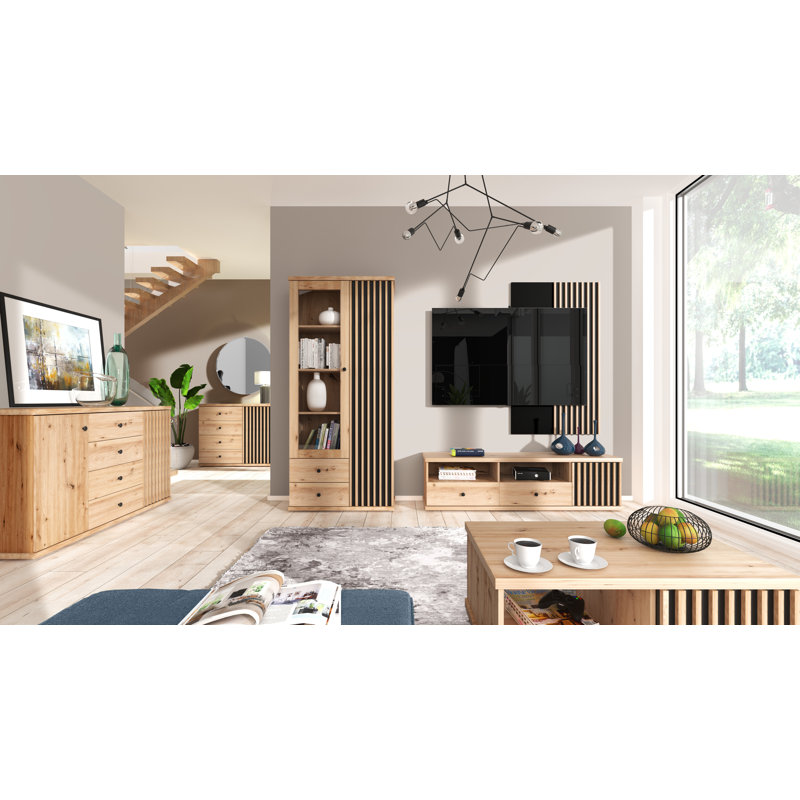 Blanche 142.1 Cm Wide 4 Drawer Sideboard