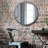 Besaw Metal Round Mirror