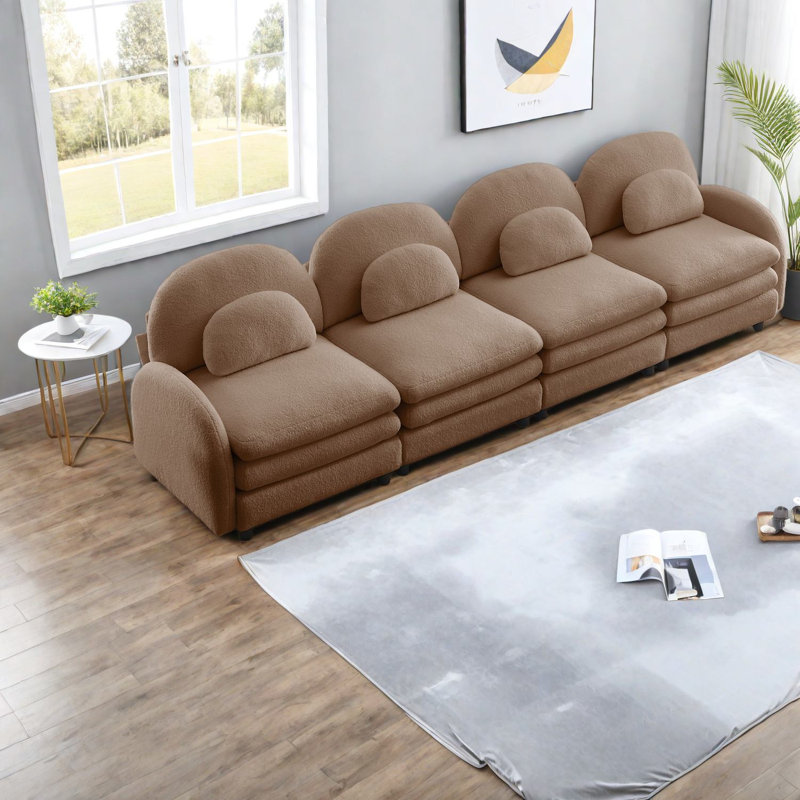 Canapé modulaire 4 places Cloud Comfort