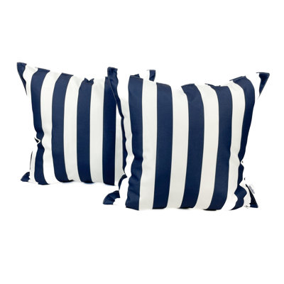Striped Outdoor Accent Pillow Covers