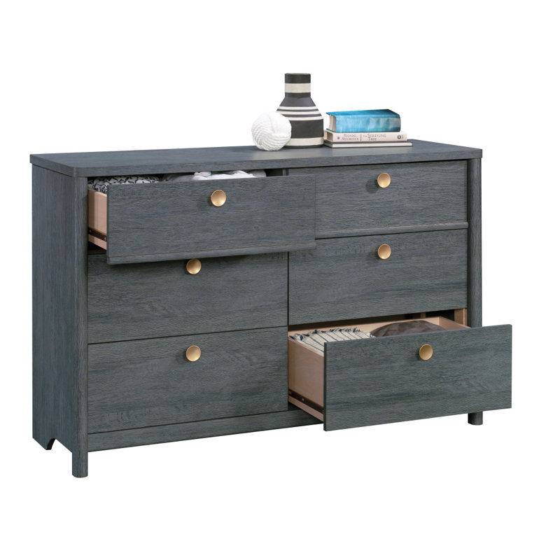 Commode, finition bleue