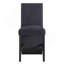 Chaise 2 pièces MIRIAM NOIR
