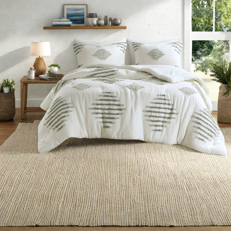 Ensembles de literie de qualité supérieure en chenille de coton très grand confort moderne pour la maison