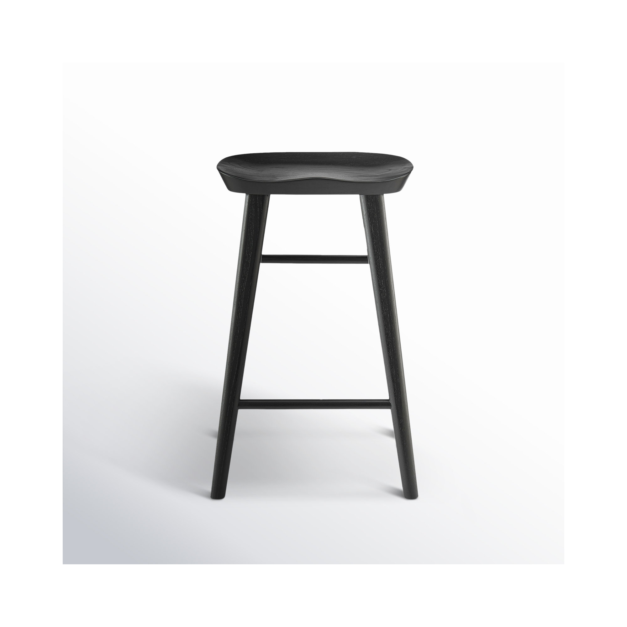 Anzie Bar & Counter Stool, Counter Stool (25.8" Seat Height), Black