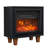 Duraflame Electric 14 " W Black Electric Stove