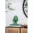 6x6x9.5" Helsa Artichoke Accent, Medium-Green
