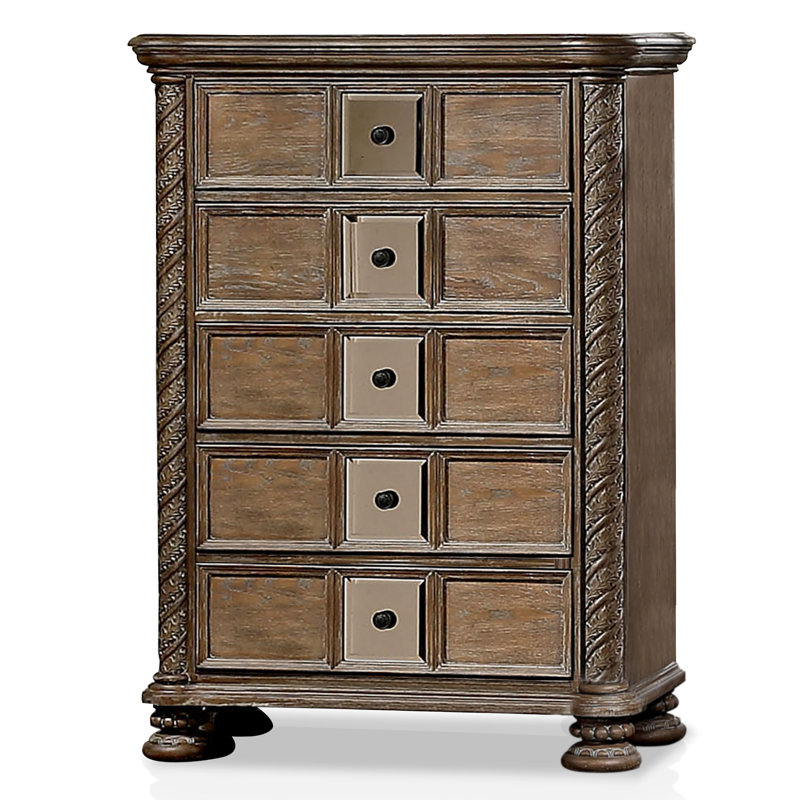 Fabijan 38.5'' W 5 - Drawer Dresser