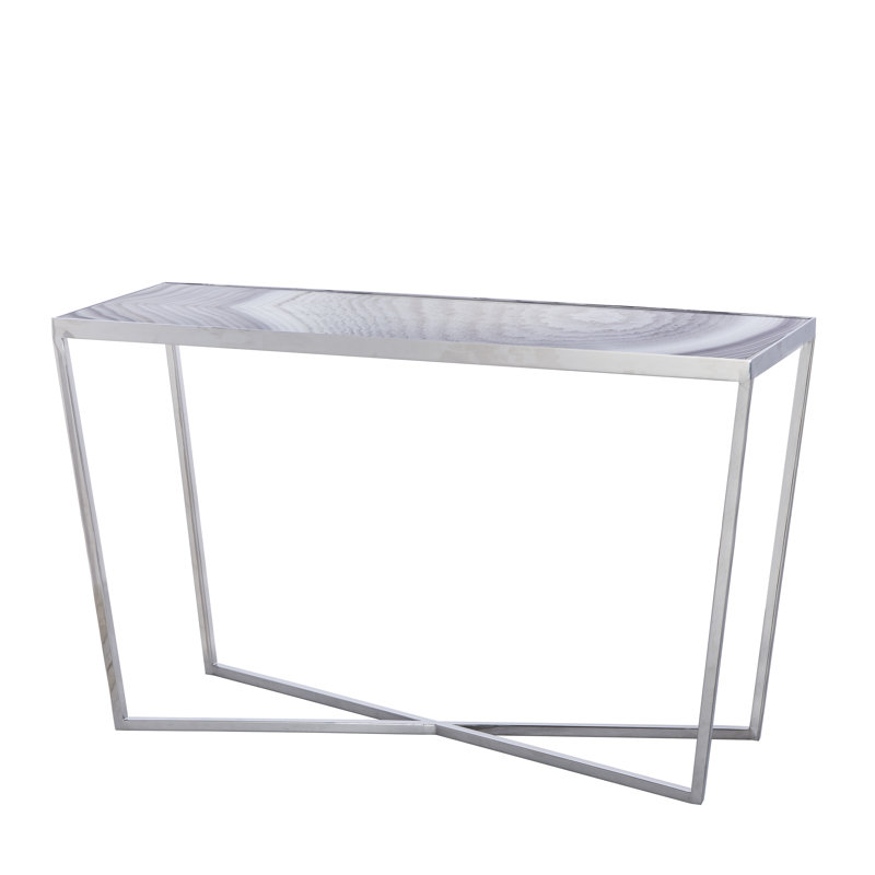 Lilla 48'' W Glass Console Table
