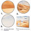 «Desert Sand Dunes Landscape In Afrique III - Désert», ensemble de 5 décorations murales-453802643