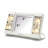 Lighted Tabletop Magnified Makeup Mirror, Plug In