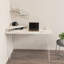 Alduina 120Cm W Rectangular Desk with Wallshelf-1320171813
