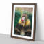 Mandrill Baboon Monkey - Picture Frame Painting-62761905-62761906