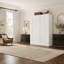 Lit escamotable avec meuble pliable, gain de place et montage facile, idéal pour les petites chambres-840511785-840511786