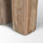 Landry Solid Reclaimed Wood Console Table with Whitewash Finish and Blush Undertones