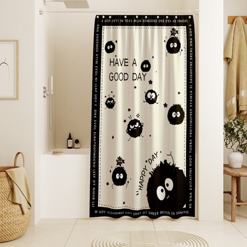 Rideau de douche en polyester
