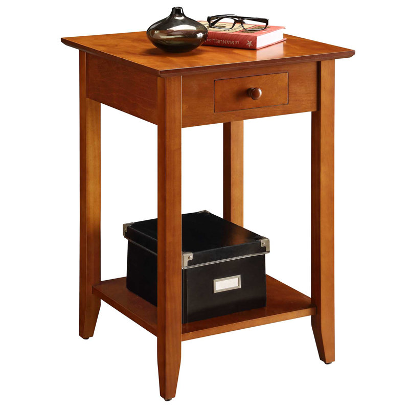 Alysoun 2 - Piece Living Room Table Set, Cherry