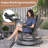 Folding Metal Patio Rocking Chair (Set of 2) -1517790033