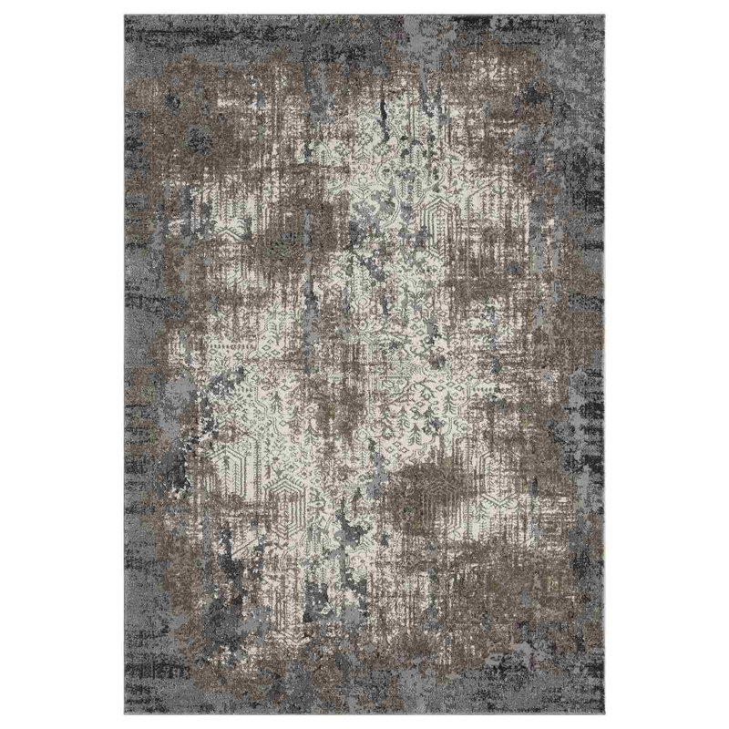 Goudy RUG DESIGN 9905 - Grey, Rectangle 7'11" x 10'10"