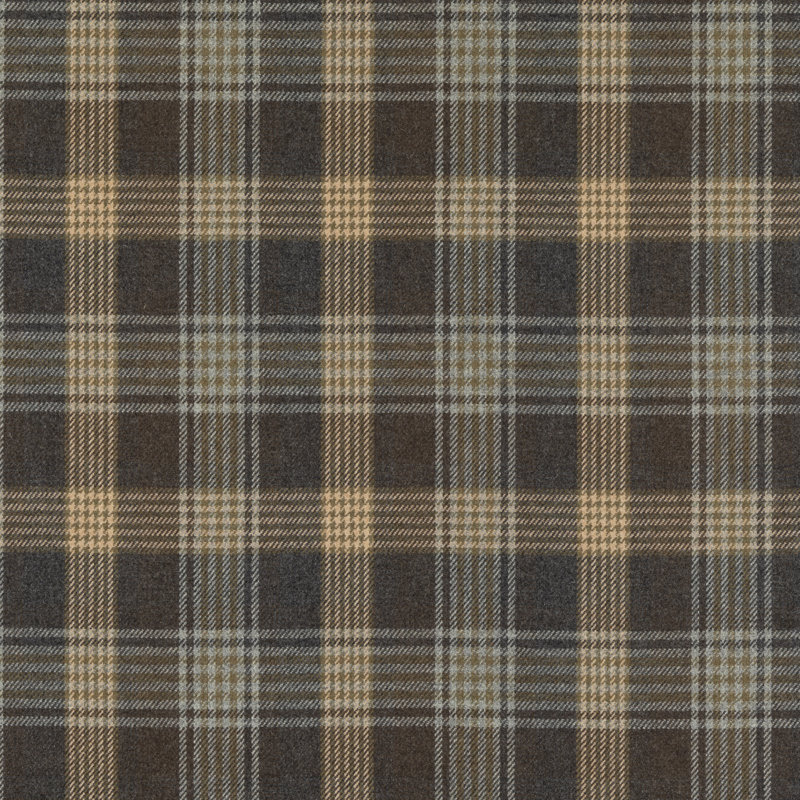 Mulberry IV Braemar Performance Fabric, Woodsmoke