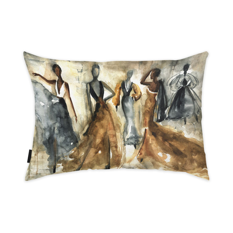 Housse et insert de coussin rectangulaire 