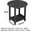 Table d'appoint Adirondack Dhanisha-71740704