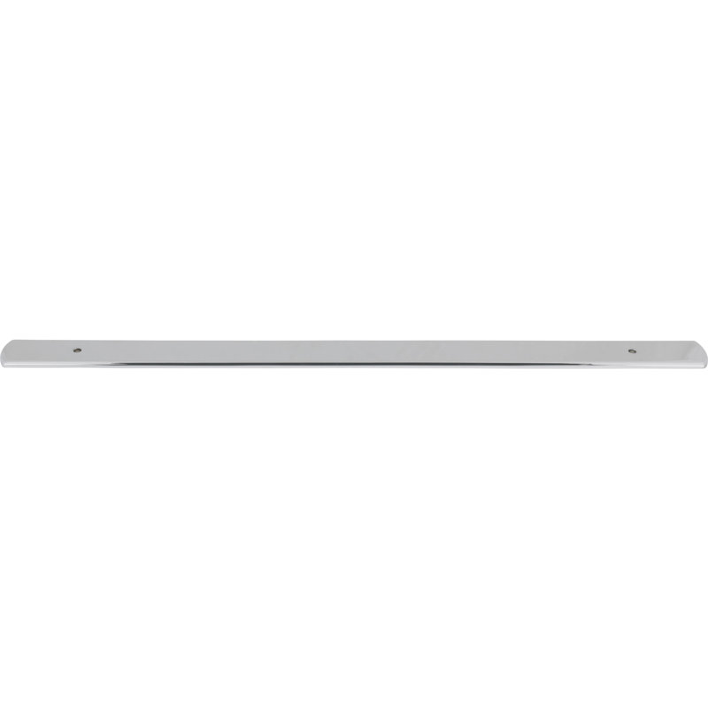 Wescott Pull Backplate, Polished Chrome