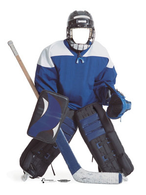 Hockey Player Stand-In Life-Size Cardboard Stand-Up