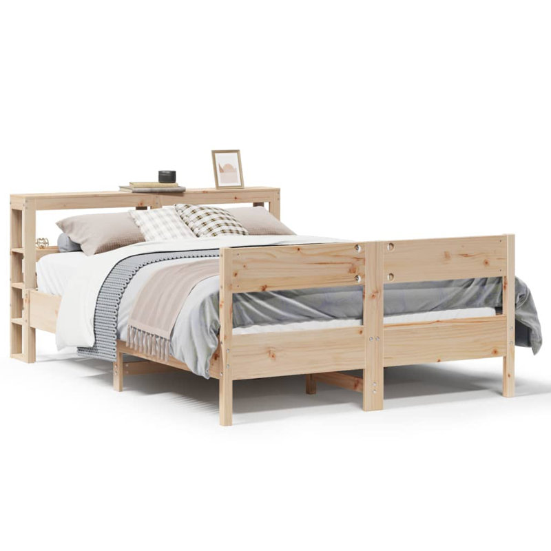 Clarion Bed, Brown, 120cm W x 190cm D