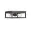 Plafonnier encastré carré noir 2 lumières Jean-Philippe-1229564126